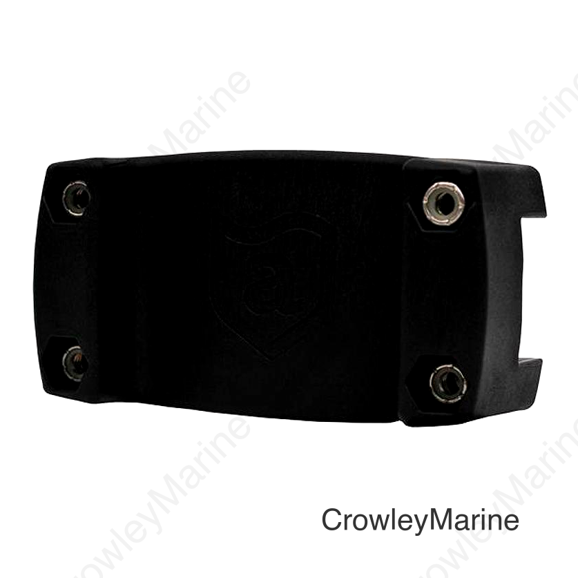 Attwood Rod Holder Rail Mount for 3/4 to 1-1/4" Rails, Black