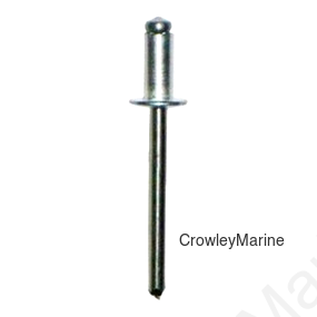 Pop Rivet 1/8"x.390" Aluminum .188-.250 Grip (387000)
