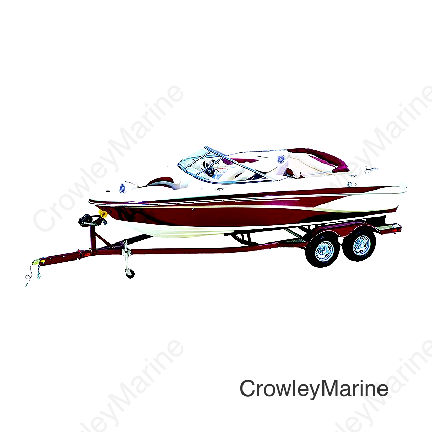 Seachoice 97353 Universal Fit Boat Cover For 22' to 24' V-Hull Runabout Boats