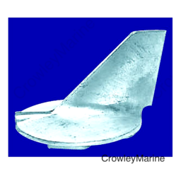 YAMAHA CMY 61A-45371-00 SKEG thumbnail-0