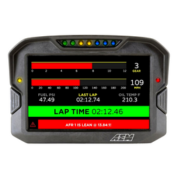 AEM CD-7 Non Logging Race Dash Carbon Fiber Digital Display (CAN Input Only) thumbnail-4