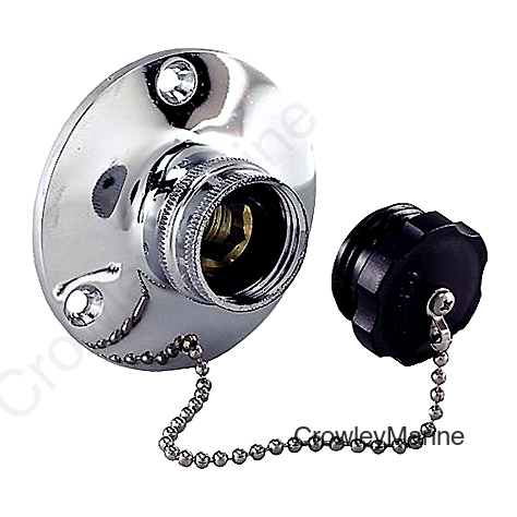 Water Inlet Fitting w/Plug