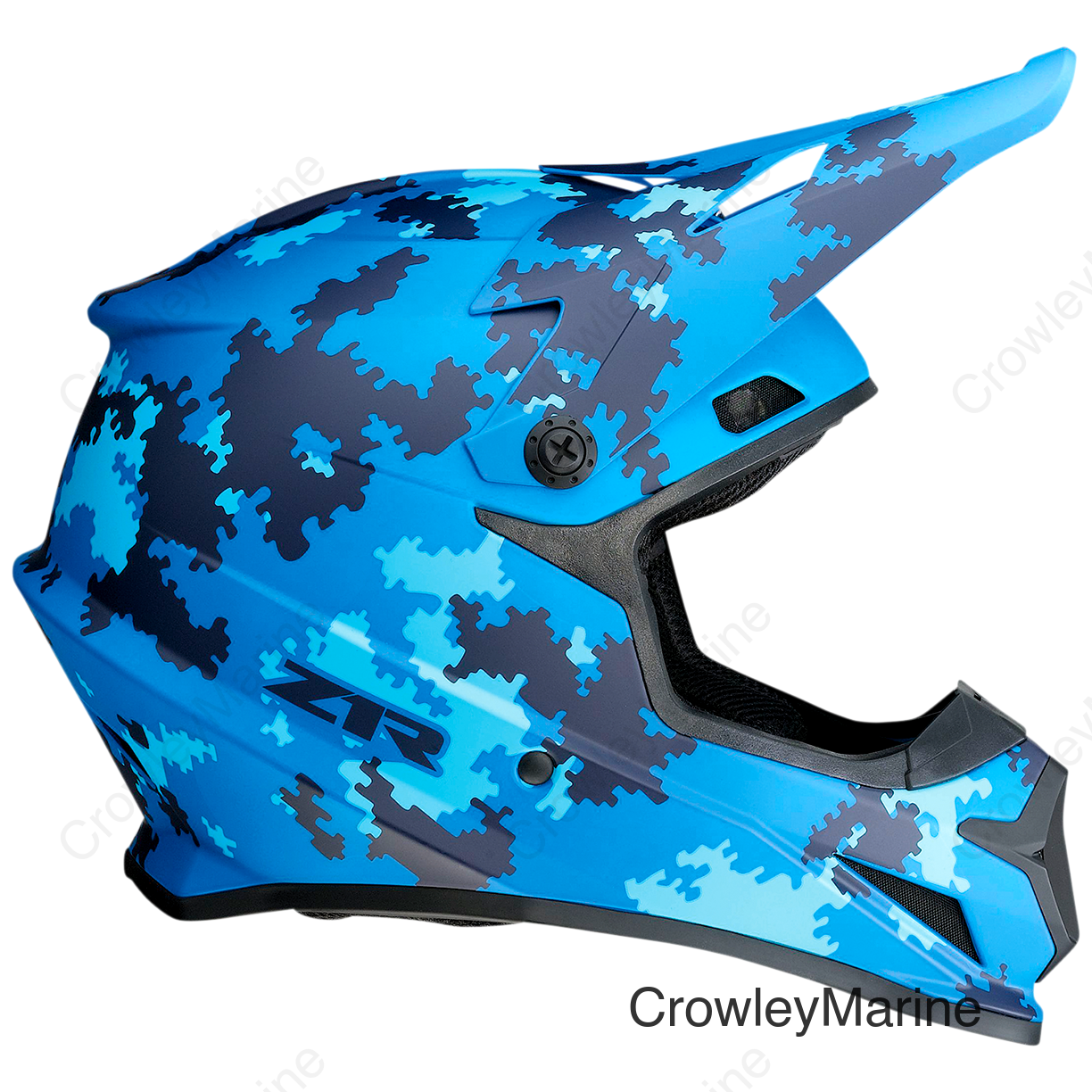 HLMT RISE CAMO2 BLUE XS