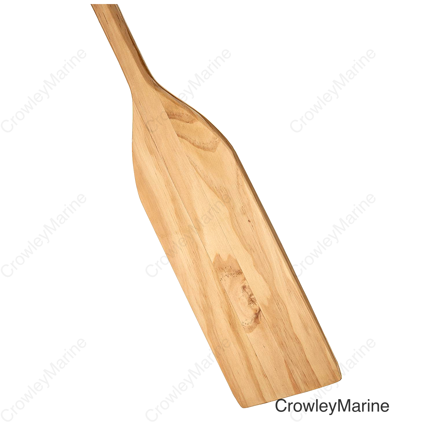 Seachoice 4.5 Ft. Wood Paddle, New Zealand Pine Construction, 17-3/4  In. X 5-7/8 In. Blade, Wide Top Hand Grip, Clear Finish