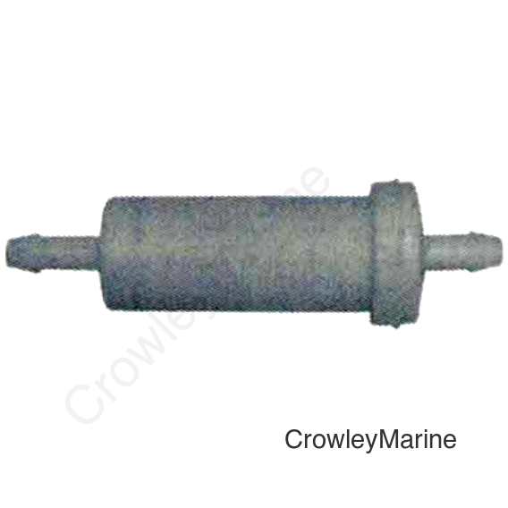 MERCURY 1/4"  IN-LINE FUEL FILTER