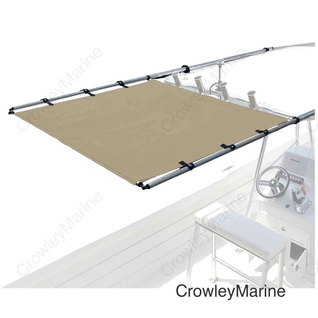 PTX POWER SHADE SS 57 INCH WIDE TAN