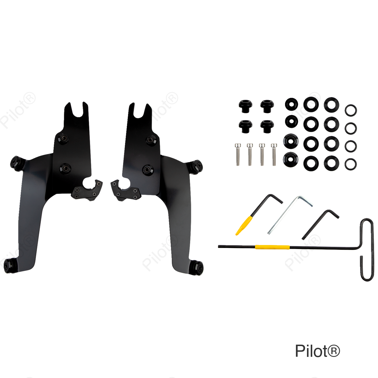 Sportshield Mounting Kit - Black - Chief Bobber