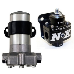 Nitrous Express Black Style Fuel Pump and Non Bypass Regulator Combo thumbnail-2