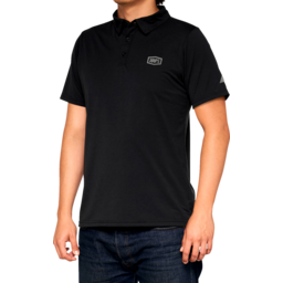 Corpo Polo Shirt - Black/Gray - XL thumbnail-0