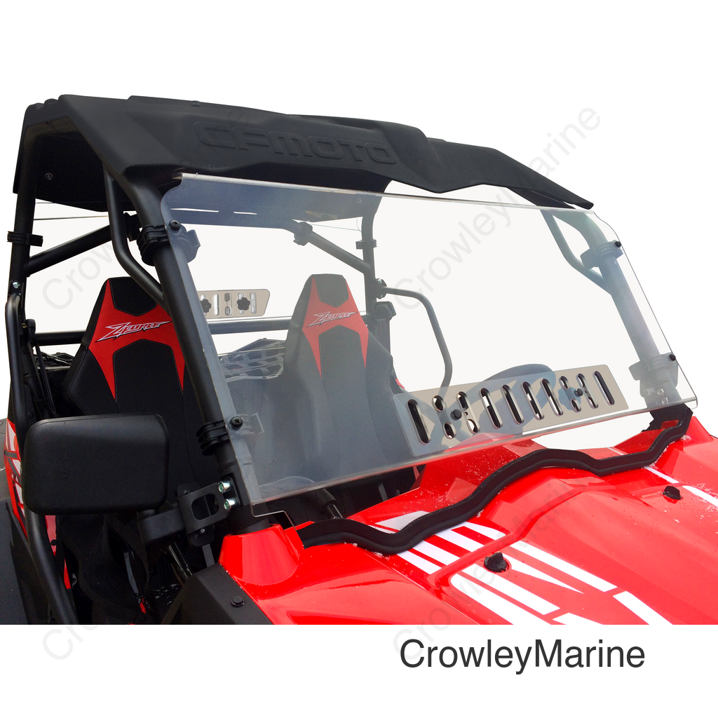FULL WINDSHIELD SNGL VENT CF MOTO Z-FORCE