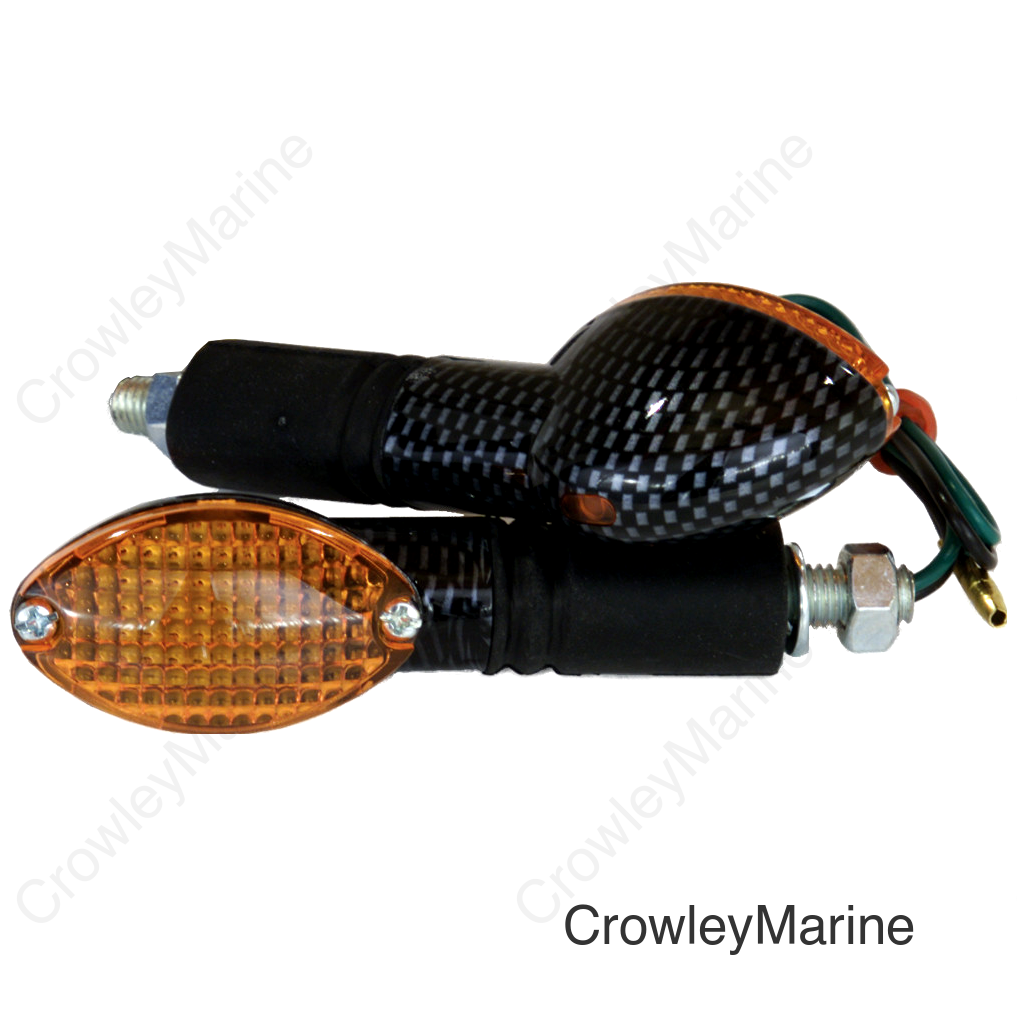 CAT EYE MARKER LIGHT SET CARBON