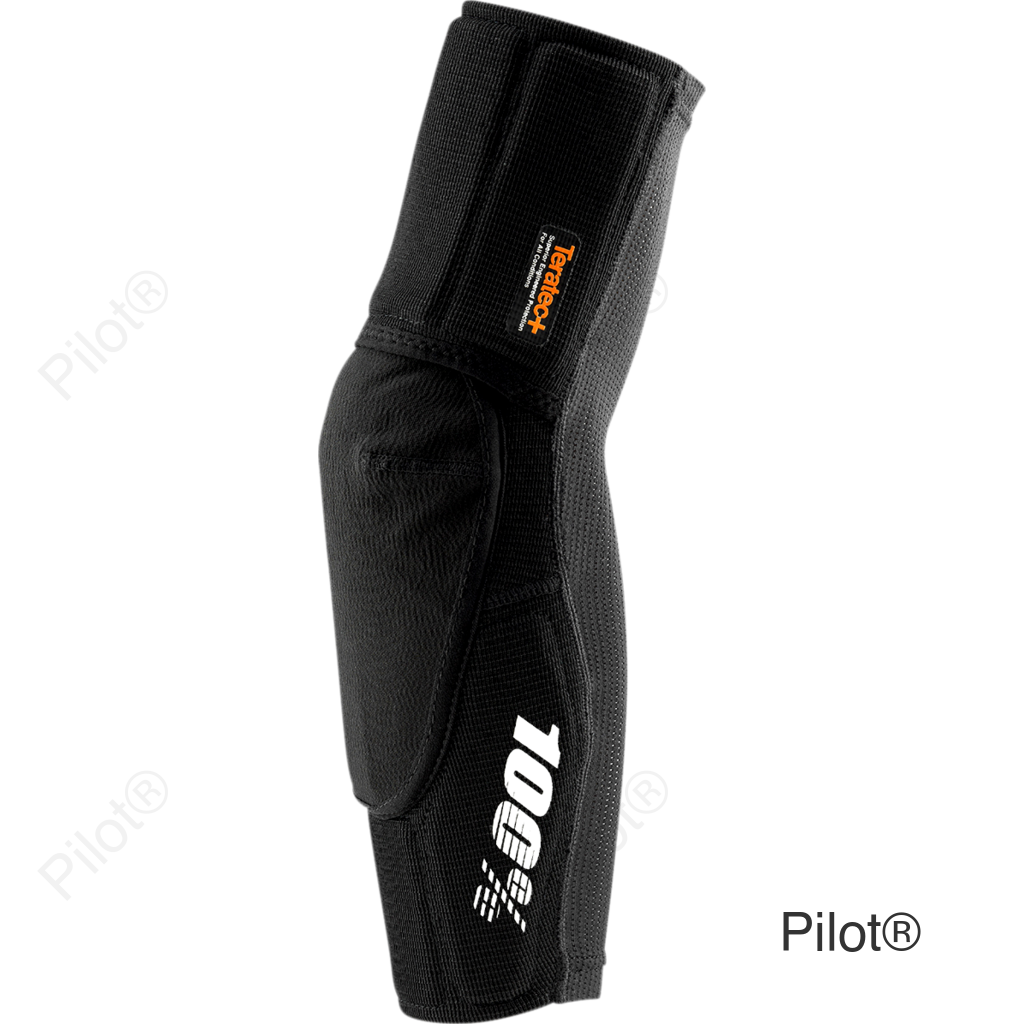 Teratec Plus Elbow Guards - Black - Medium