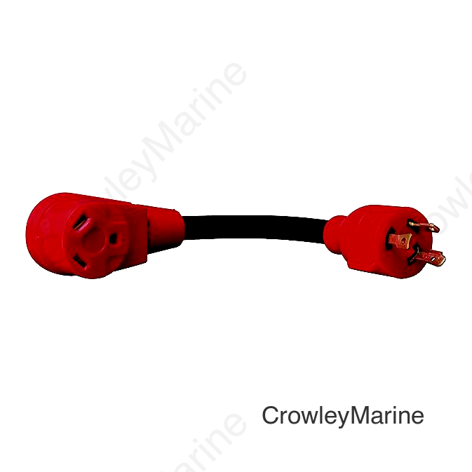 Valterra Dogbone Style Mighty Cord 12" Adaptor Cord for RV Generator