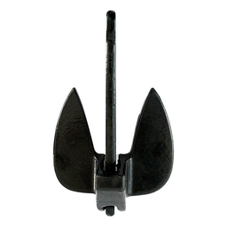 Seachoice Navy Anchor, Vinyl Coated Cast Iron, Black, 20 Lbs. thumbnail-4