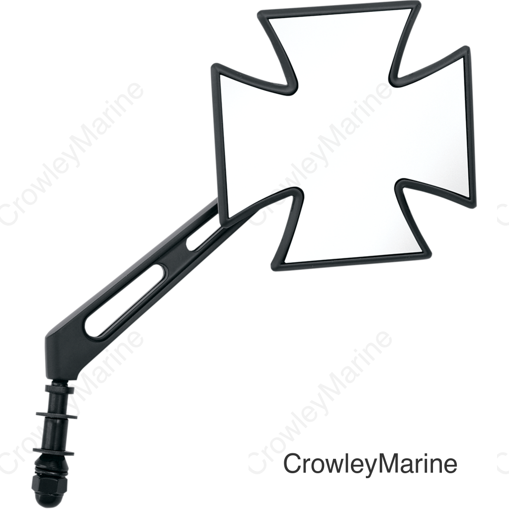 MIRROR CROSS AIR STM BLK