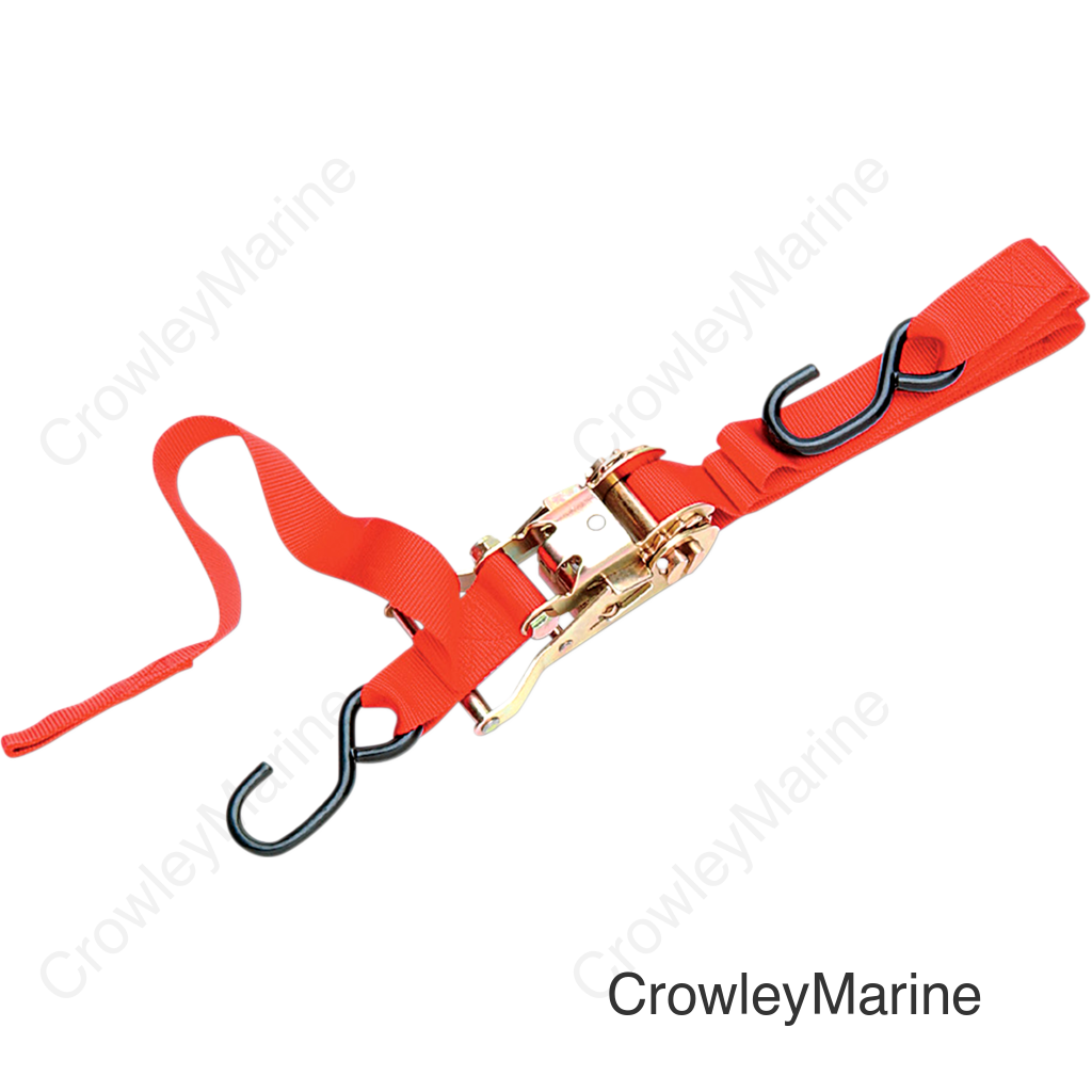 TIE DOWN 1"RAT ASST RED