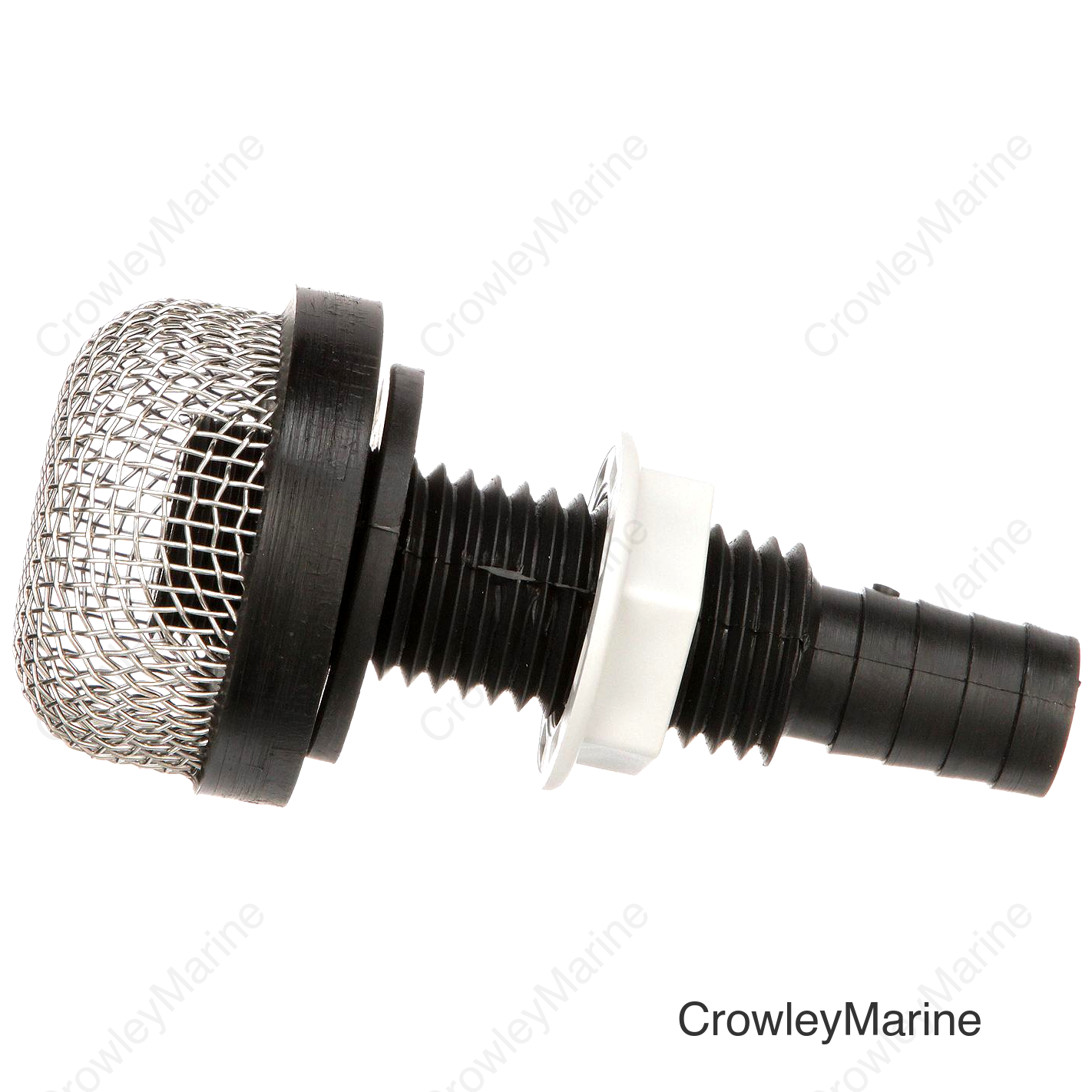 Seachoice Thru-Hull Strainer Mount With Aerator Screen, Fits 3/4 In. Hose