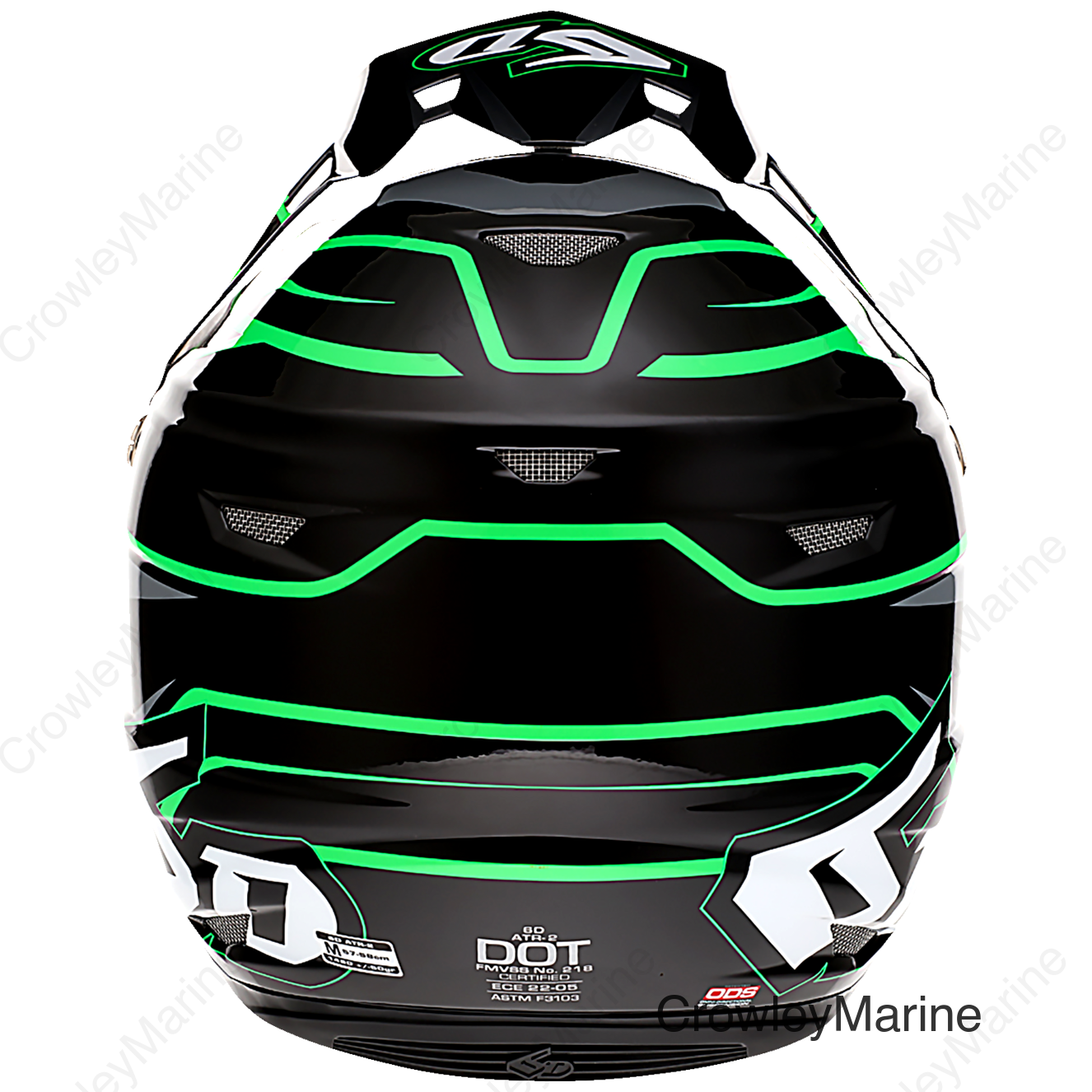 ATR-2 Helmet - Phase - Black/Green - 2XL