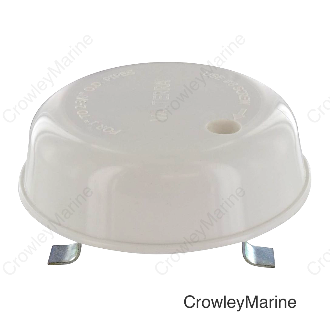 Valterra A103388VP Universal Plumbing Vent Cap, White, Carded
