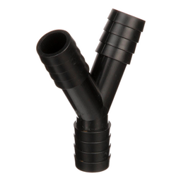 Seachoice 3-Way Y Fitting, Fits 3/4 in. ID Hose, Black Plastic thumbnail-1
