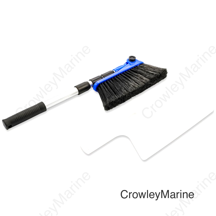 ADJUSTABLE BROOM WITH DUSTPAN