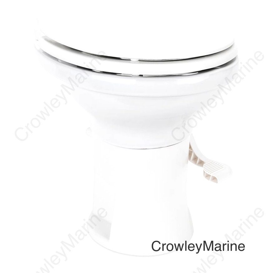 GRAVITY TOILET, WHITE