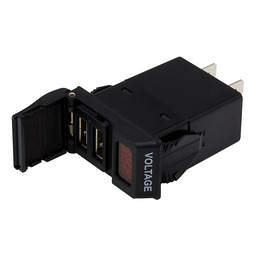 Seachoice Dual USB Voltmeter, 12-24V thumbnail-2