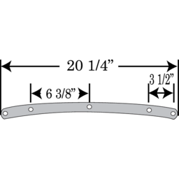 Road King Replacement Plastic - 21" - Clear thumbnail-4