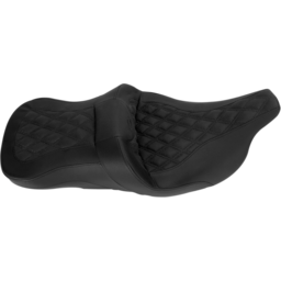Roadsofa™ Seat - without Backrest - Full Lattice Stitch - Heated - '99-07 FLH thumbnail-1