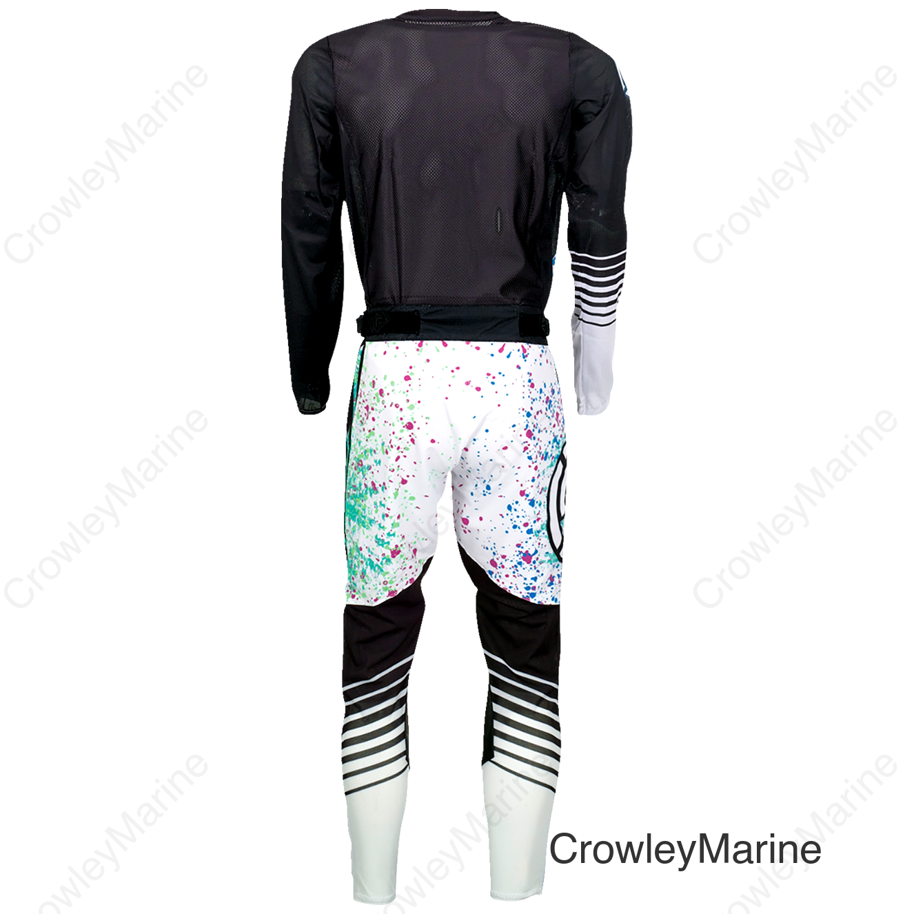 PANT SAHARA BK/WH MULT 32