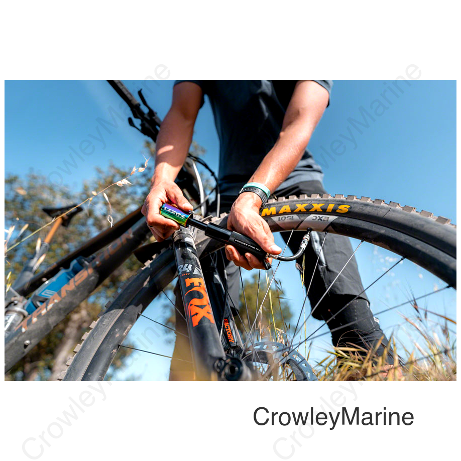 Lezyne Pocket Drive Pro HV Mini Pump - Aluminium 90psi  Presta/Schrader With Mount Neo/Black