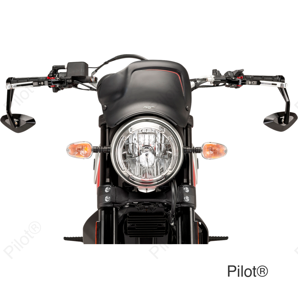 Mirror - Hi-Tech 4 - Side View - Diamond - Black