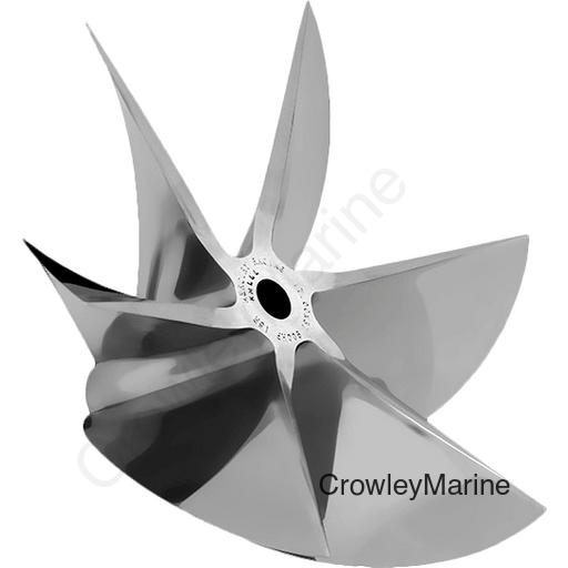8M0003032 Pro Finish 6-Blade CNC Cleaver [15 Degree Rake ‑ 1200 HP ...