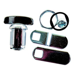 JR Products 7/8" Compartment Door Thumb Lock thumbnail-1