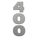 DECAL-REAR 400 3D