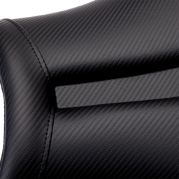 Gel Channel™ Track Carbon Fiber Sport Seat - Black - Hayabusa thumbnail-2