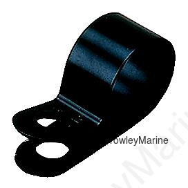 CABLE CLAMPS BK 3/16" (25/PK)