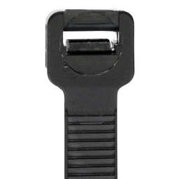 Seachoice Cable Ties, 14 in. Long, 120 Lb. Max Load, UV Black, Pack of 100 thumbnail-2