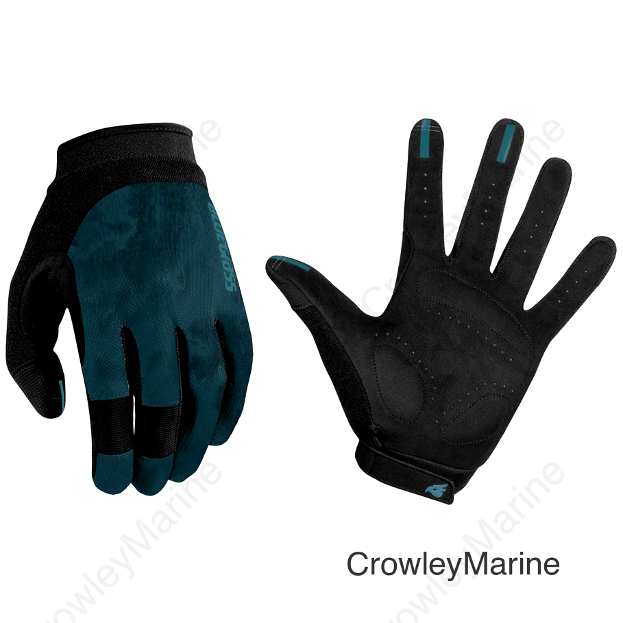 Bluegrass React Gloves - Blue Full Finger Medium