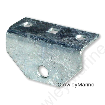 Marine Swivel Bracket, Top Mount, use w/MB8,MB10,MB12, Galvanized, 1-3/8"x1-7/8", 3.5" Wide, 2.5" Hole Center (407028)