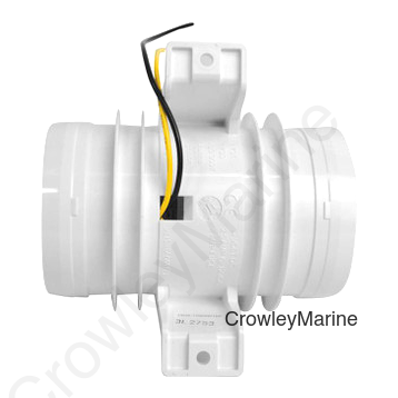 BLOWER-3" WHT (1731-4)