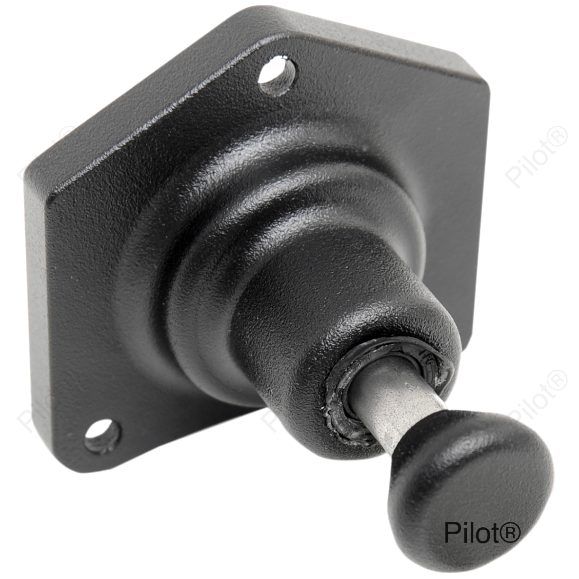 Solenoid End Cover - Starter Buttons - Black