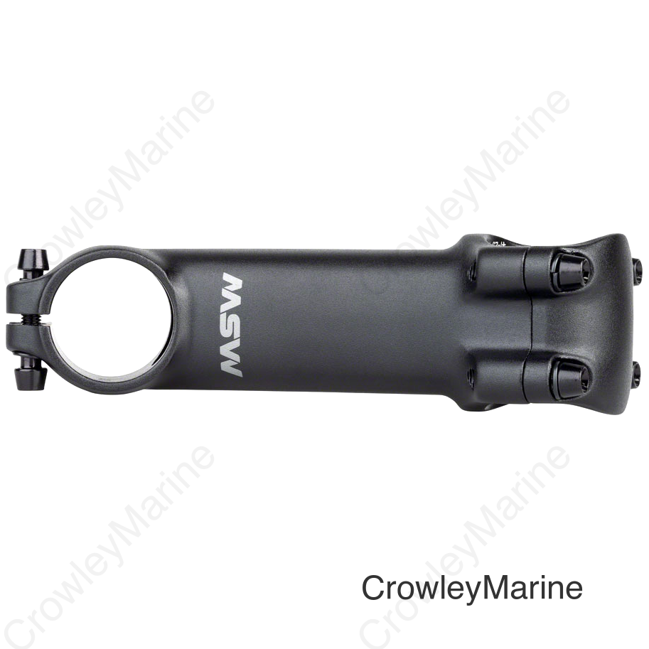 MSW 25 Stem - 110mm 31.8 Clamp +/-25 1-1/8 Aluminum Black