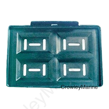 Battery Tray, Group 24 Black Plastic (485255)