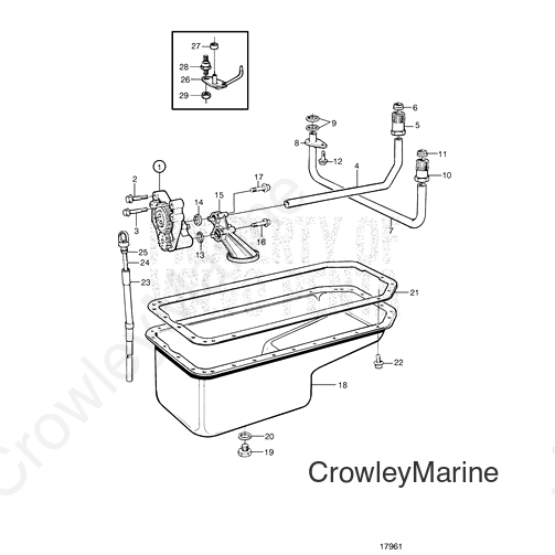 Oil Strainer(V2) - Volvo Penta (420725)