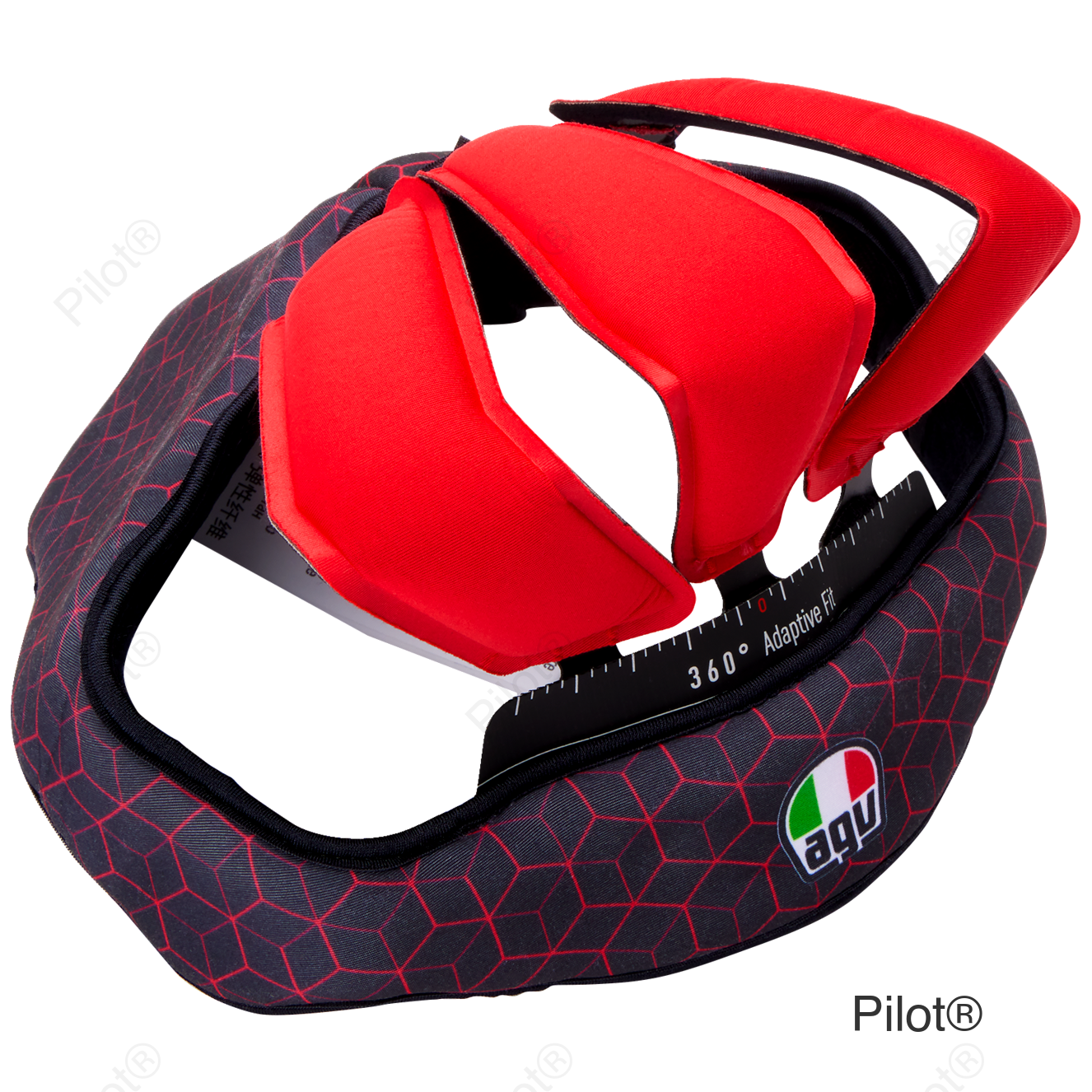 Pista GP RR Liner - Black/Red - Medium
