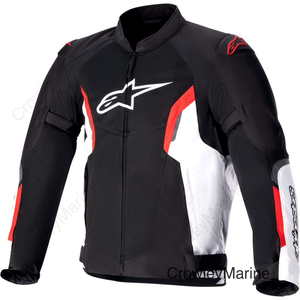 AST v2 Air Jacket - Black/White/Red - Small