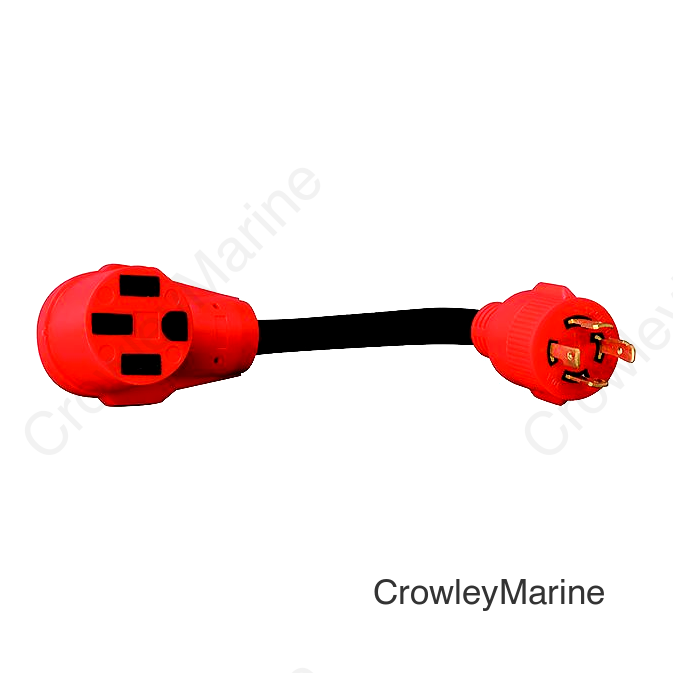 Valterra Dogbone Style Mighty Cord 12" Adaptor Cord for RV Generator