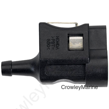 3/8" Barb Female Hose-to-Engine, Plastic