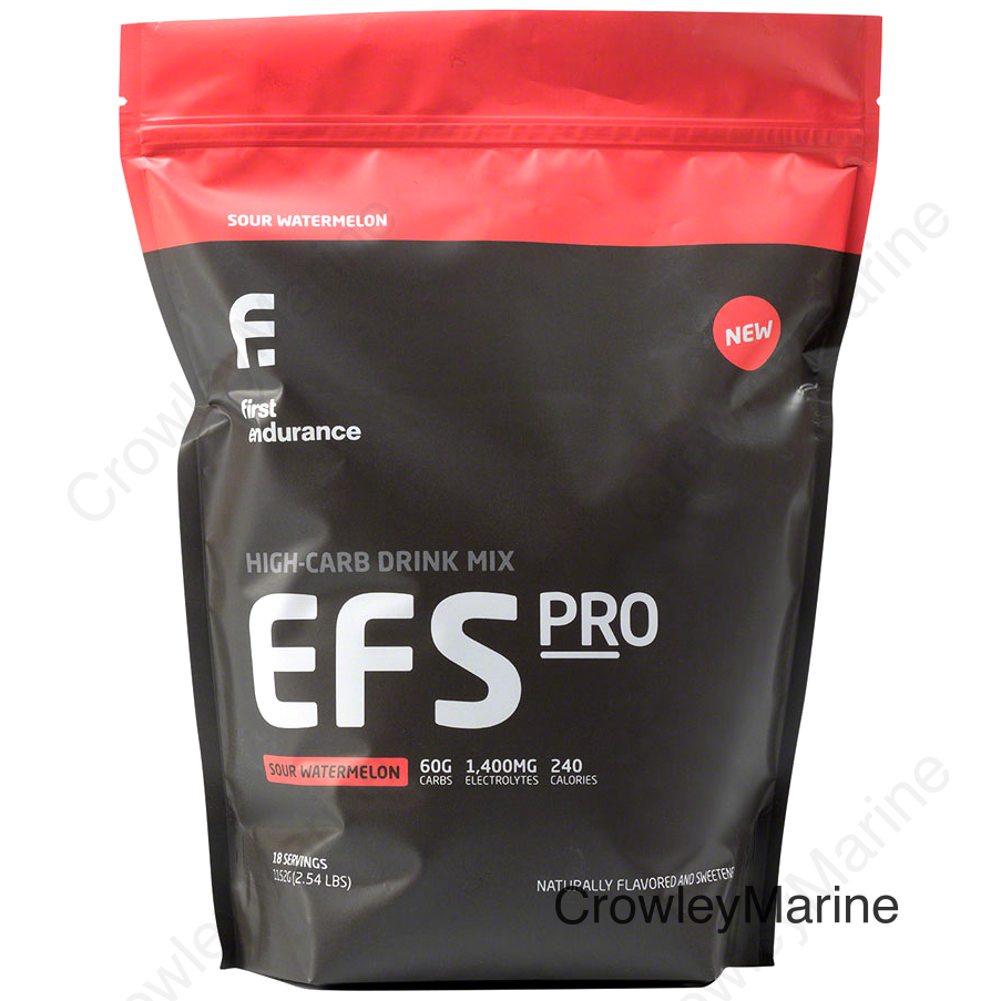 First Endurance EFS-Pro High Carb Drink Mix - Sour Watermelon 18 Serving Resealable Pouch